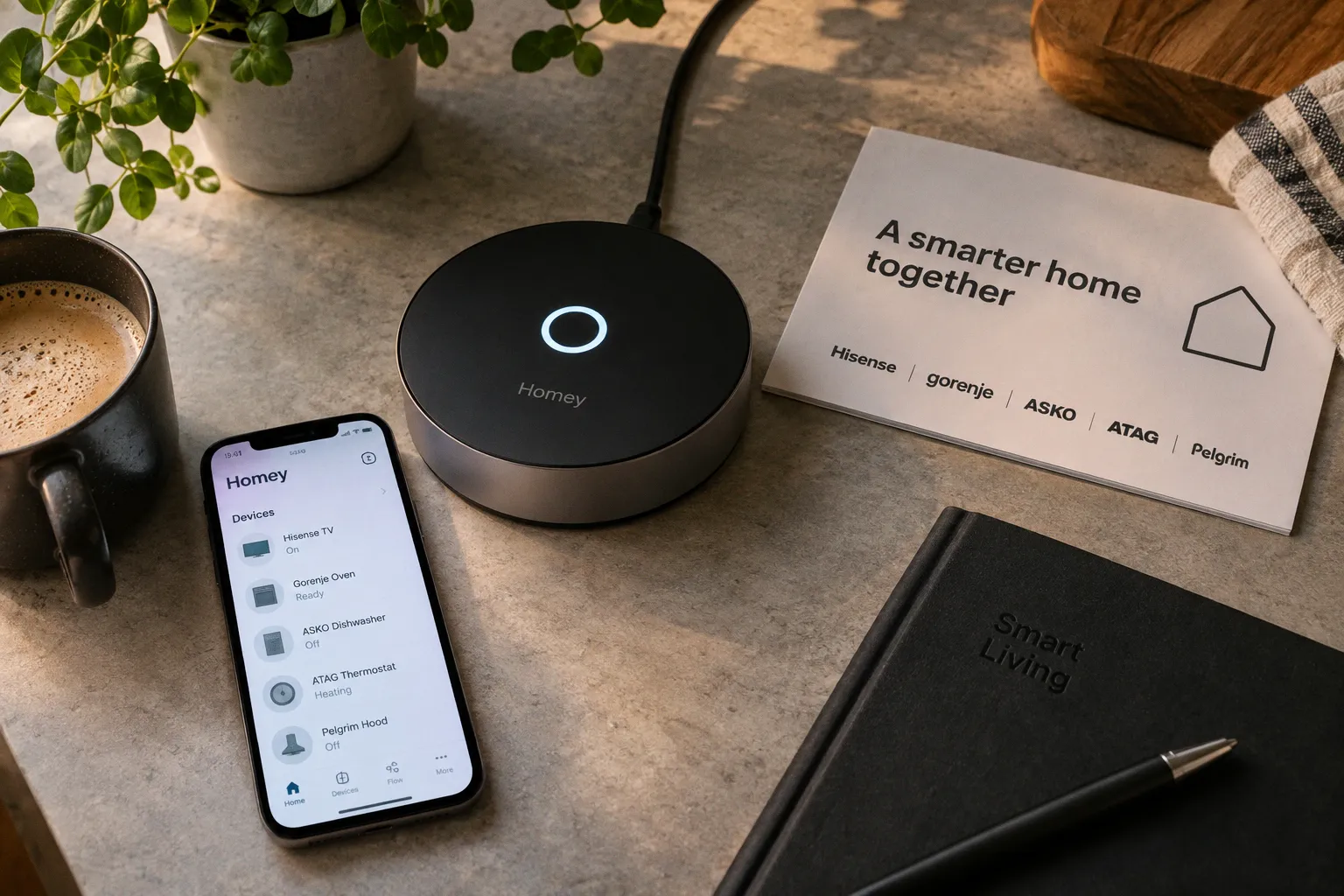 Интеграция бытовой техники Hisense и Gorenje в систему умного дома Homey