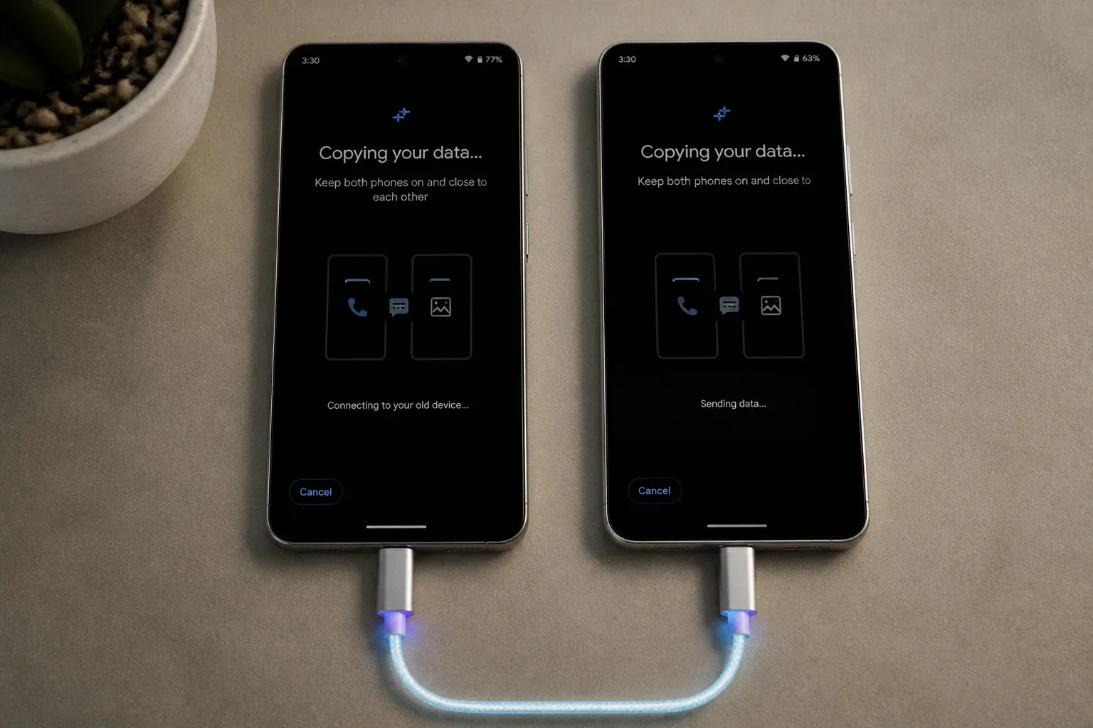 Настройка другого устройства: годен ли быстрый перенос Android?
