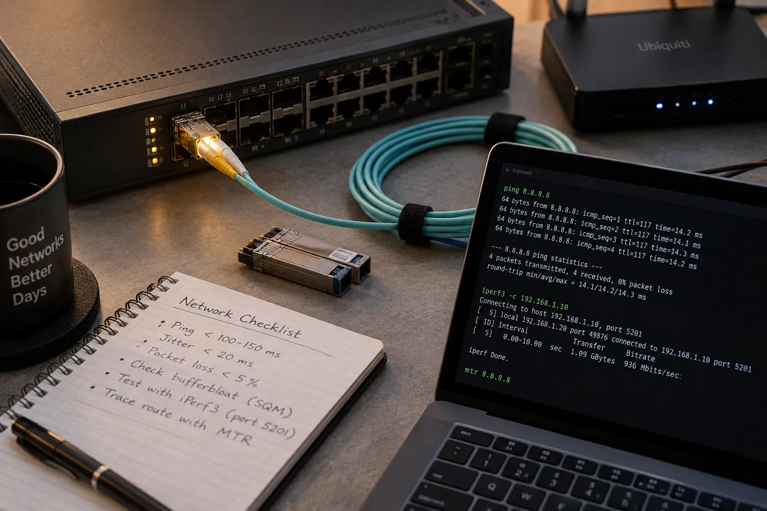 Настройка подключенных устройств: метод проверки задержек сети