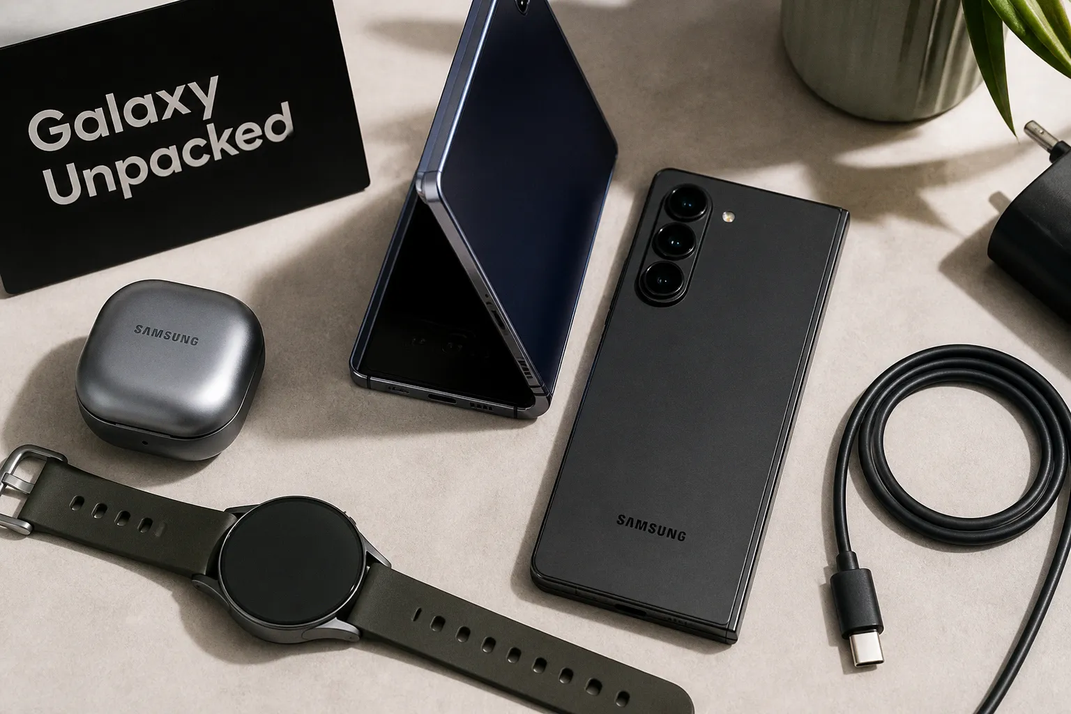 Презентация Samsung Galaxy Unpacked: дата проведения и новинки складных смартфонов